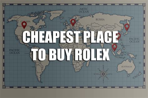 cheapest place to buy authentic rolex